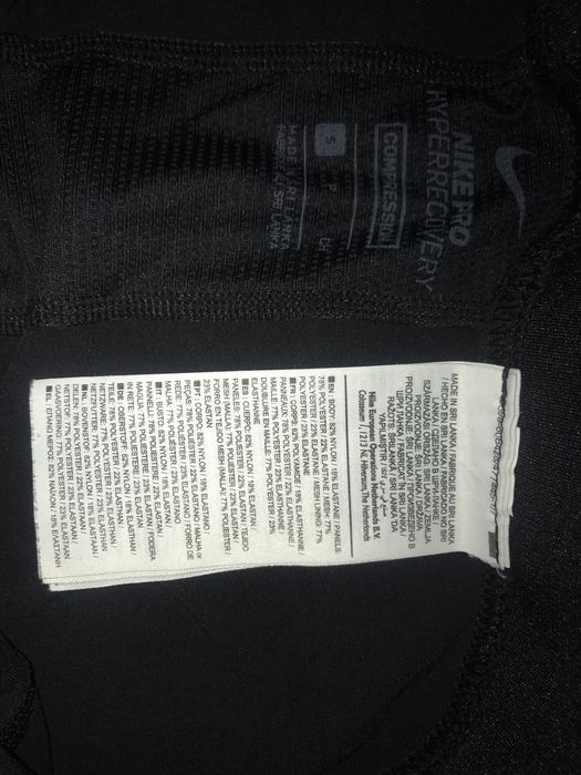 Чоловічі тренувальні трико тайси nike pro hyperrecovery С