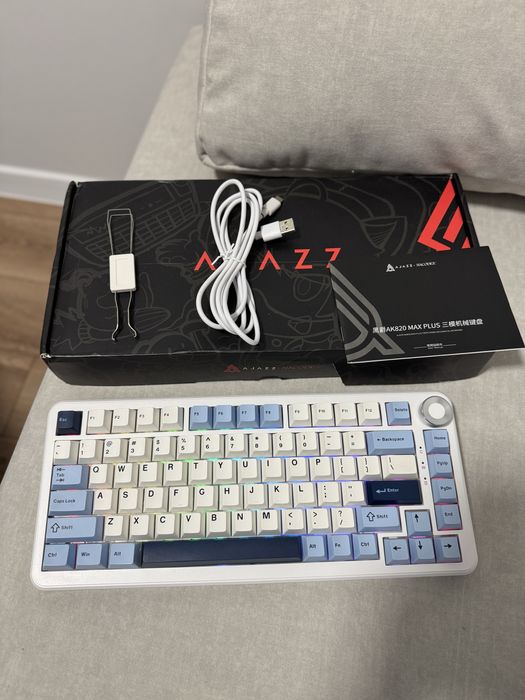 Клавіатура AJAZZ x NACODEX AK820 Max Plus (як нова, повний комплект)