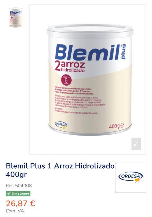 Суміш Novalac Arroz Hidrolizado (Гідролізований рис) 400г