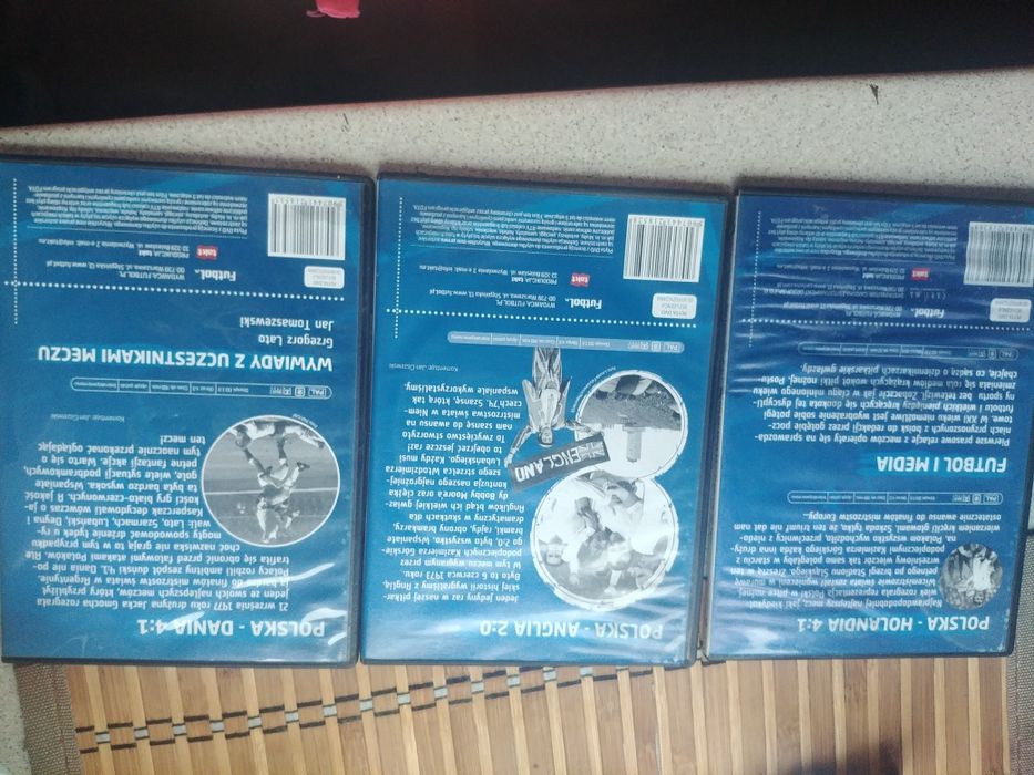Kolekcja meczów Polski na 7 płytach DVD