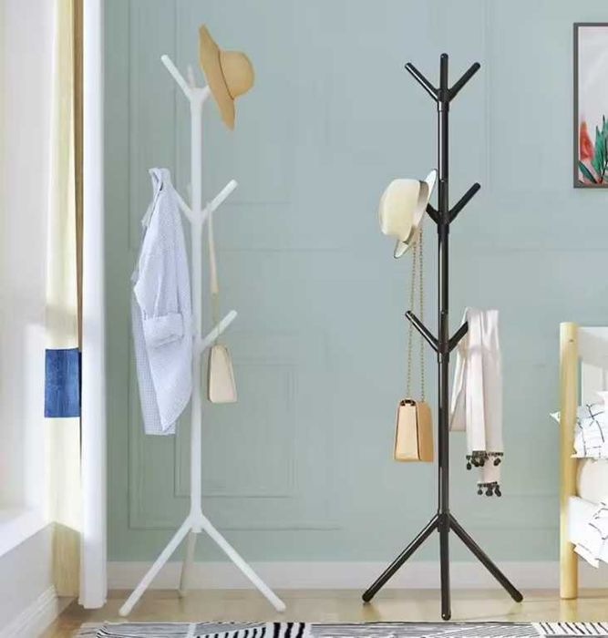 Cabide de pé gancho cabide de roupas para economizar espaço