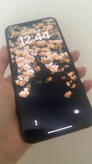 Iphone xs max gold 256 гб