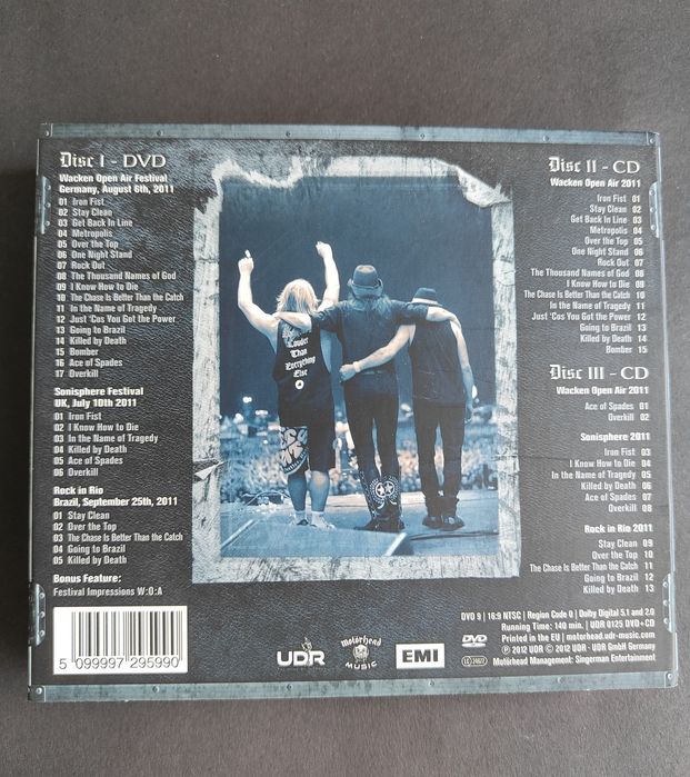 Album CD DVD Motorhead