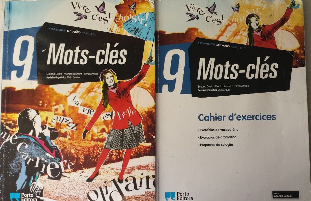 Manuais Francês -7ºano/8º ano/9ºano-Manual + Cahier