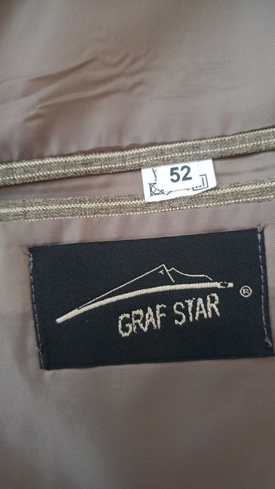 Garnitur męski Graf Star 3 częściowy r.52