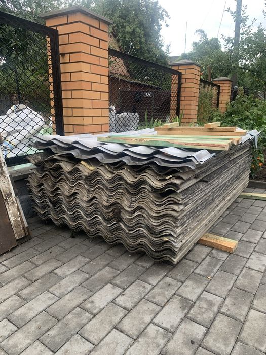 Продам шифер б/у 80грн Луцьк  - 8ми хвильовий