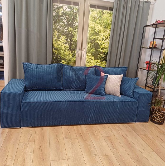 Sofa FABIO ,kanapa od producenta, rozkładana, USB pojemnik + GRATIS,