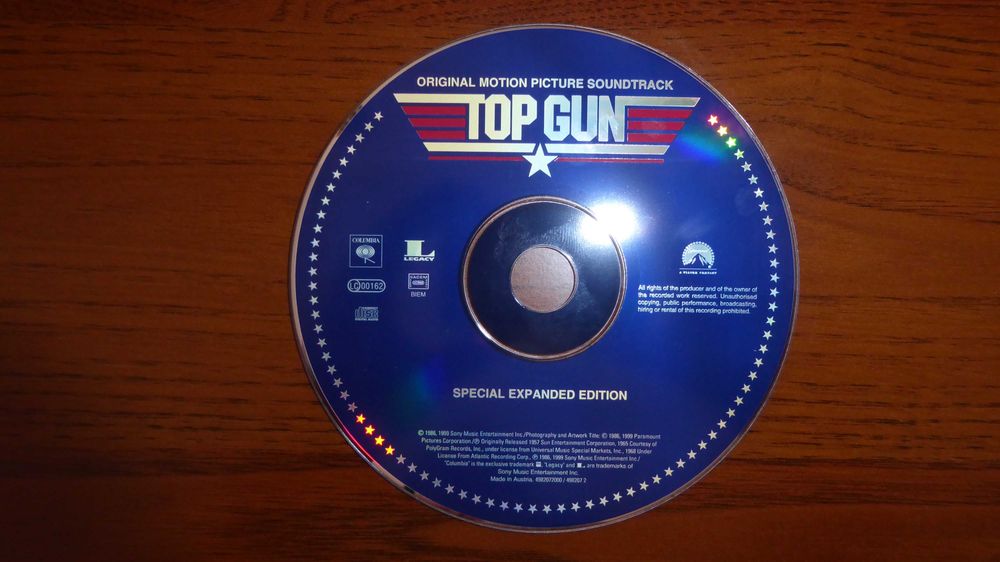 Top Gun Original Motion Picture Soundtrack Special Expanded Edition CD