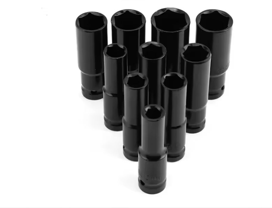 Головка 1/2 ударна: 8.10.12.13.14.16.17.19.22.24 мм подовжена підсилен