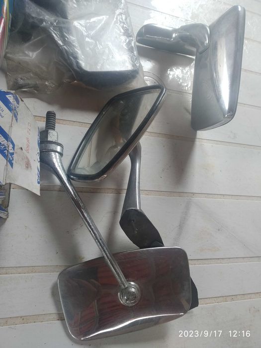Clássicos antigos espelhos retrovisores