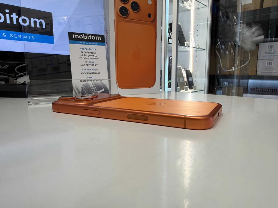 Apple iPhone 17 Pro 512GB Orange / Pomarańczowy Bateria 100% Stan BDB | GWARANCJA