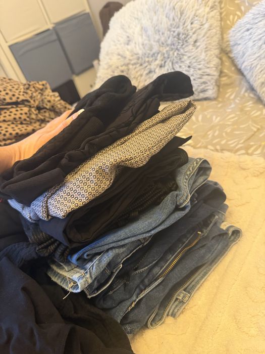 Duży box ciuchow - paka ubran rozmiary 42/46