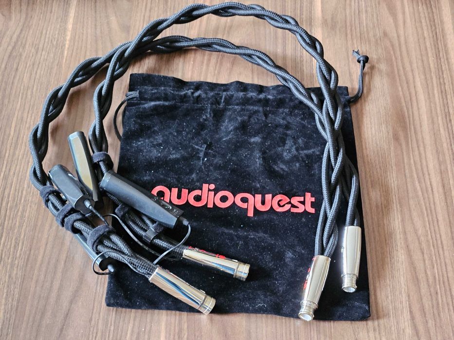 Interkonekt XLR 1m – replika AudioQuest Dragon (Hi-End)