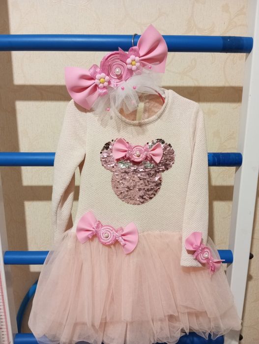 Платье конфетка с обручем