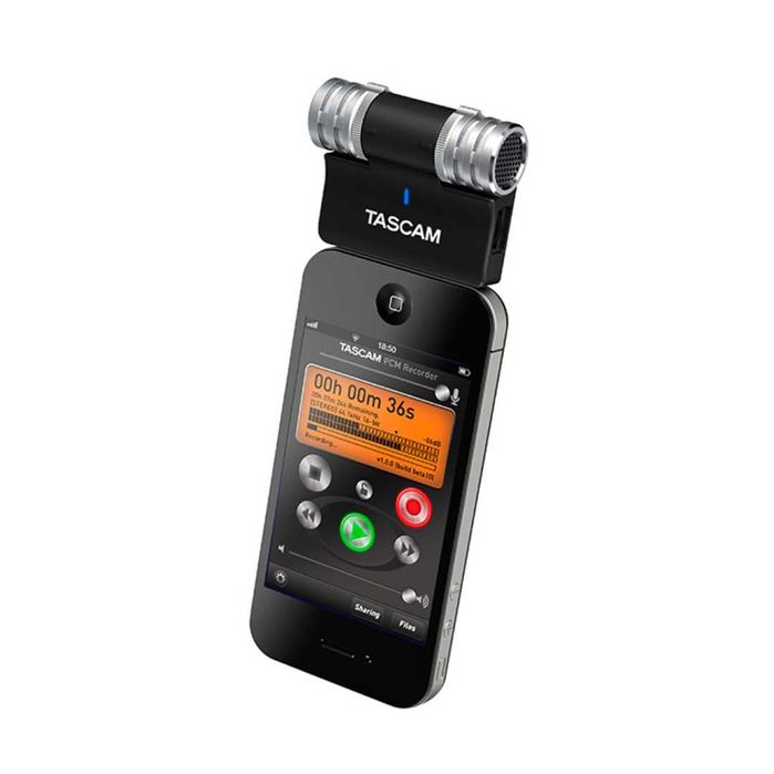 TASCAM iM2 - Microfone Stereo Condenser para iOS