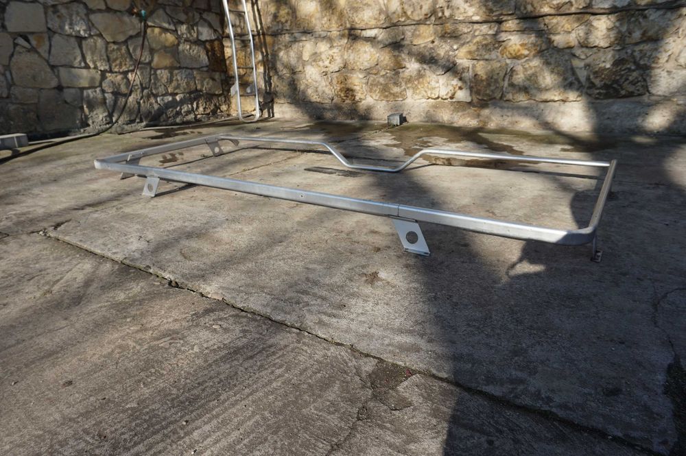 Kamper bagażnik dachowy drabinka aluminiowa do przyczepy kempingowej