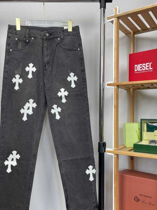 Джинси Chrome Hearts & Levi's | Преміальні Джиносові Штани