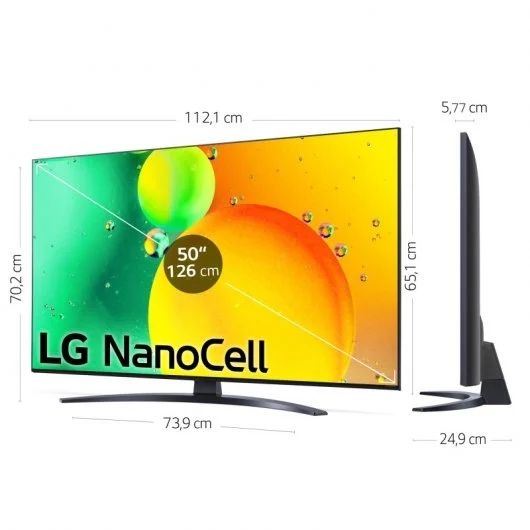 TV LG 50NANO766QA 50"  NanoCell 4K