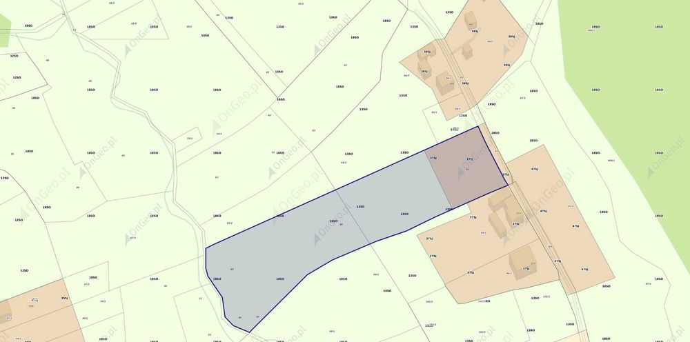 Dzialka budowlana 1.32ha