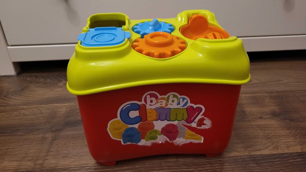 Gumowe klocki clementoni baby clemmy