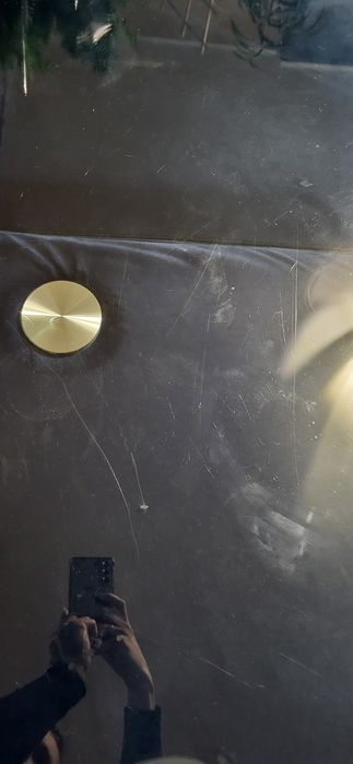 Nowoczesny szklany stół 160x80 cm