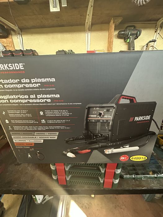 Plasma de corte parksaide gama performans como novo