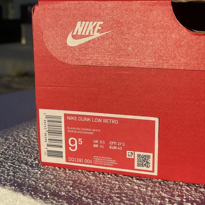 Nike Dunk Low Retro Golden Rod