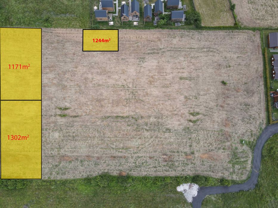 Działka budowlana Rusinowo blisko lasu