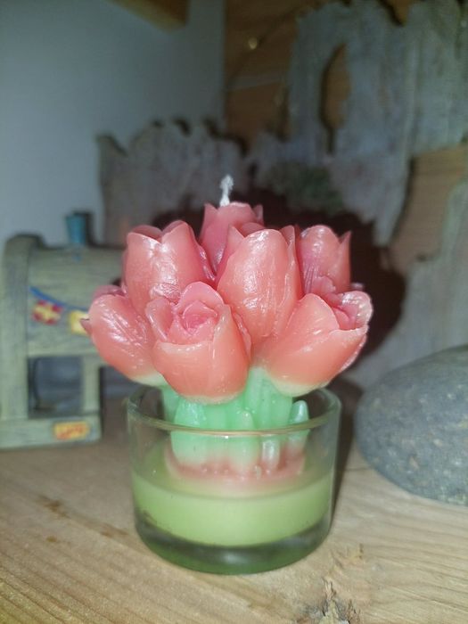 Buquê Tulipas Cera