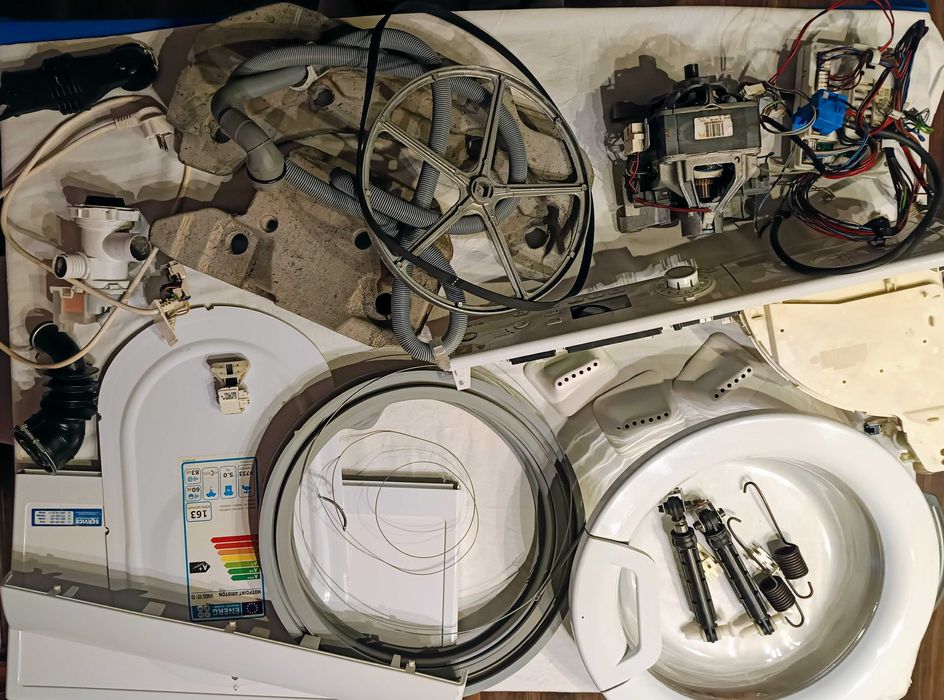 Oryginalny Obciążnik Górny i Dolny Pralki Hotpoint Ariston