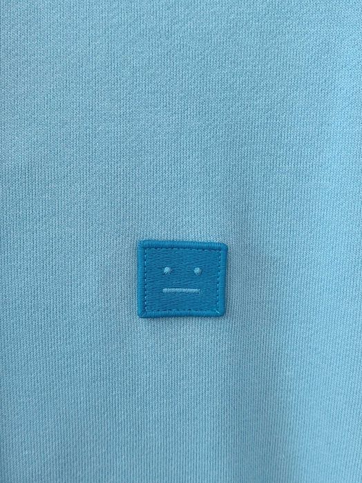 Худі Acne Studios Hooded Sweatshirt Powder Blue