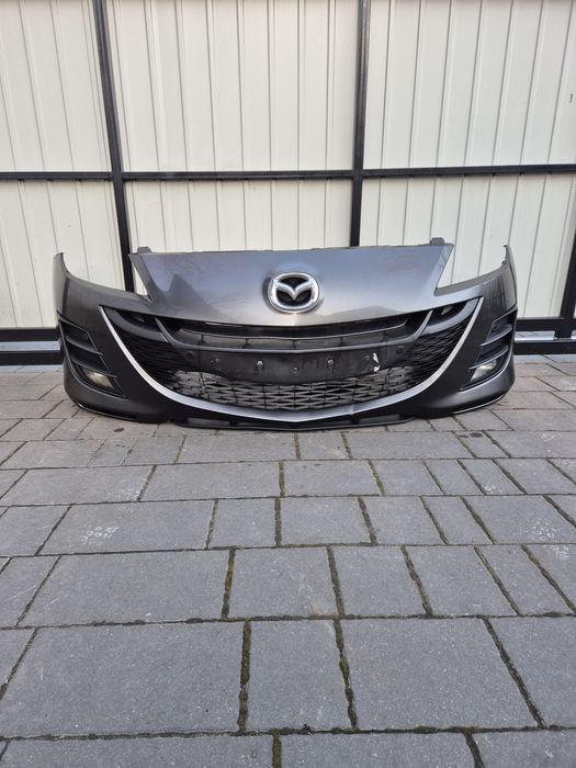 Zderzak przód przedni mazda 3 HB rok 11 kod lak 38R  4xpdc