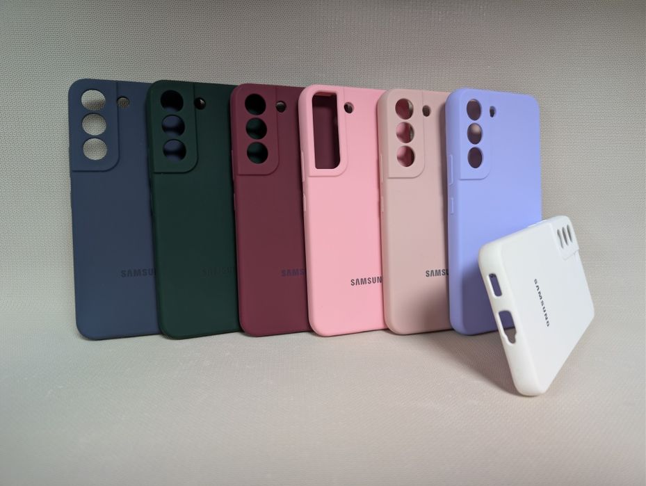 Топ! Samsung S22 Противоударный чехол Софт Тач чохол мікрофібра с лого