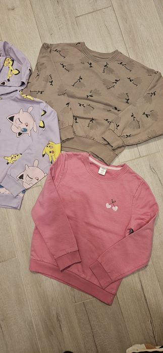 Bluzy dziewczęce Sinsay, pepco rozm. 122-134