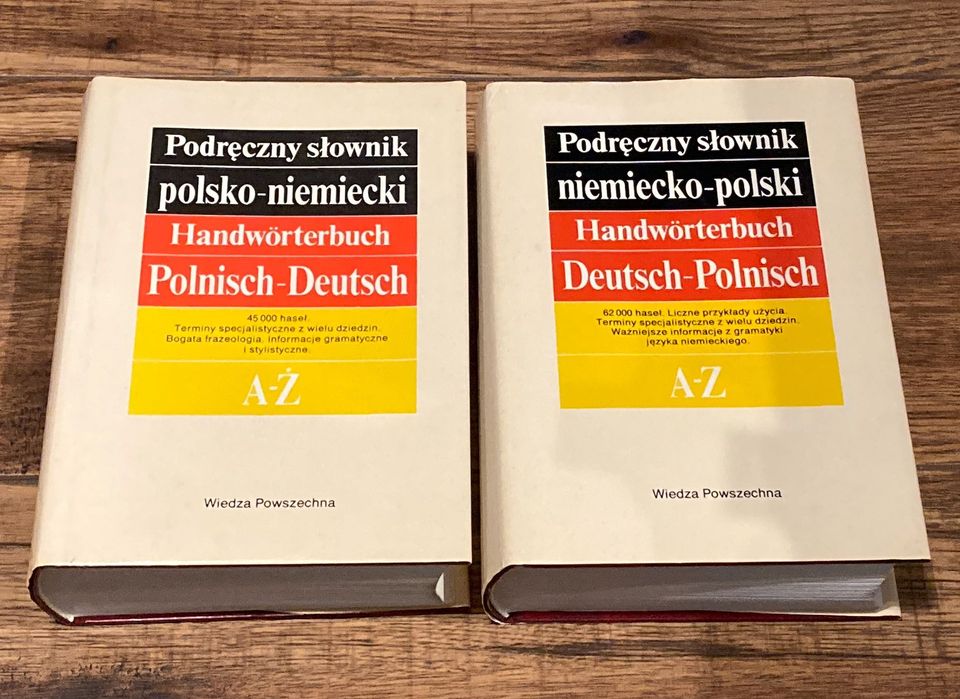 Komplet Podręczny słownik polsko-niemiecki i niemiecko-polski