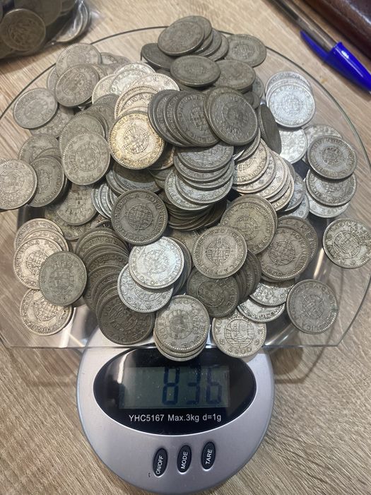 Moeda Lote 3 PRATA 835Kg.x 600% = 500 Gr. PRATA FINA