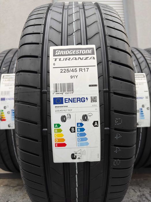 4szt lato 225/45R17 Bridgestone Turanza 6 91Y prod. 2026r gwarancja