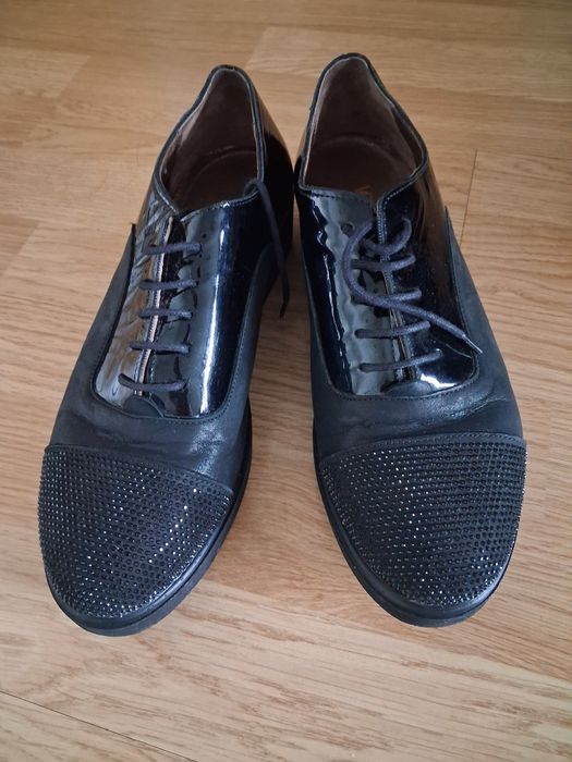 Skórzane buty venezia