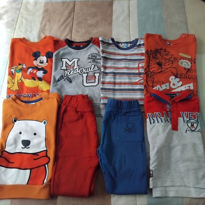Roupa bebé 9, 12 e 18 meses