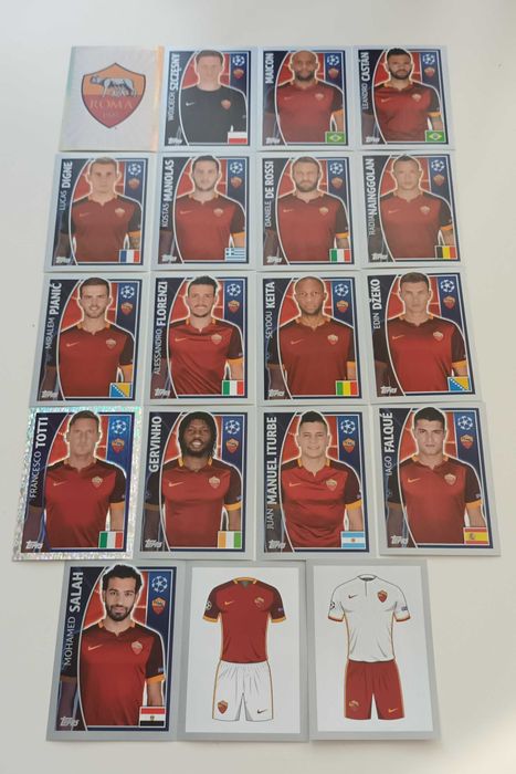 AS ROMA Naklejki Champions League 2015/2016