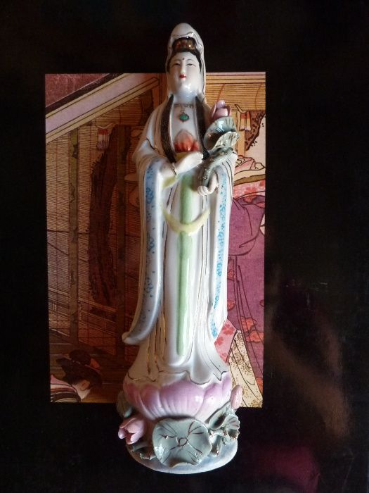 3 Deuses Orientais, porcelana