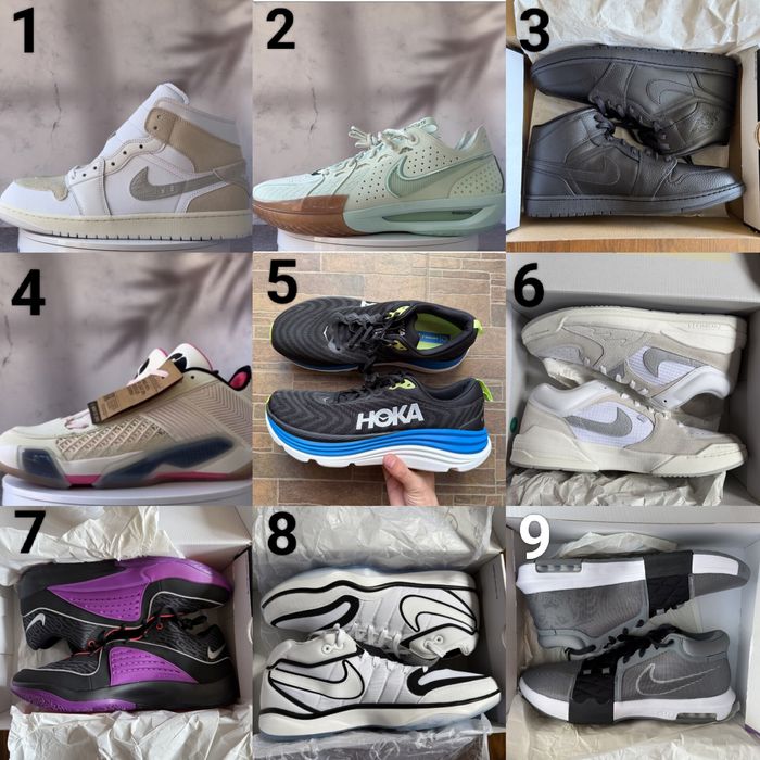 Оригінальні Сток Hoka Nike Бігові Кросівки Розміри 50.5-52.5