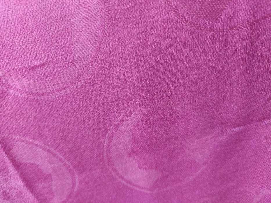Echarpe nova rosa 30% seda padrão Deusa Vénus 1,80x0,70m