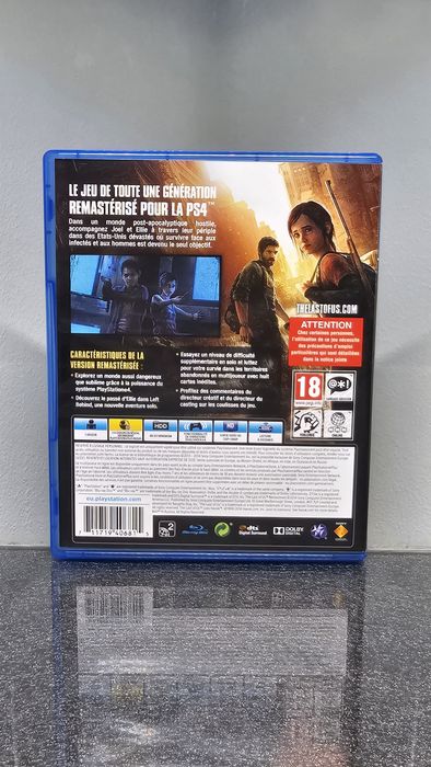 The Last of Us Part I Remastered Capa original  PS4 PlayStation 4