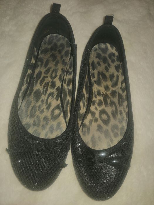 Baleriny cekinowe r. 36