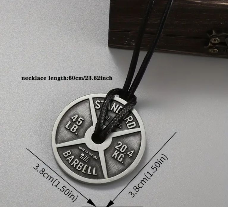 Naszyjnik Ze ciężarem