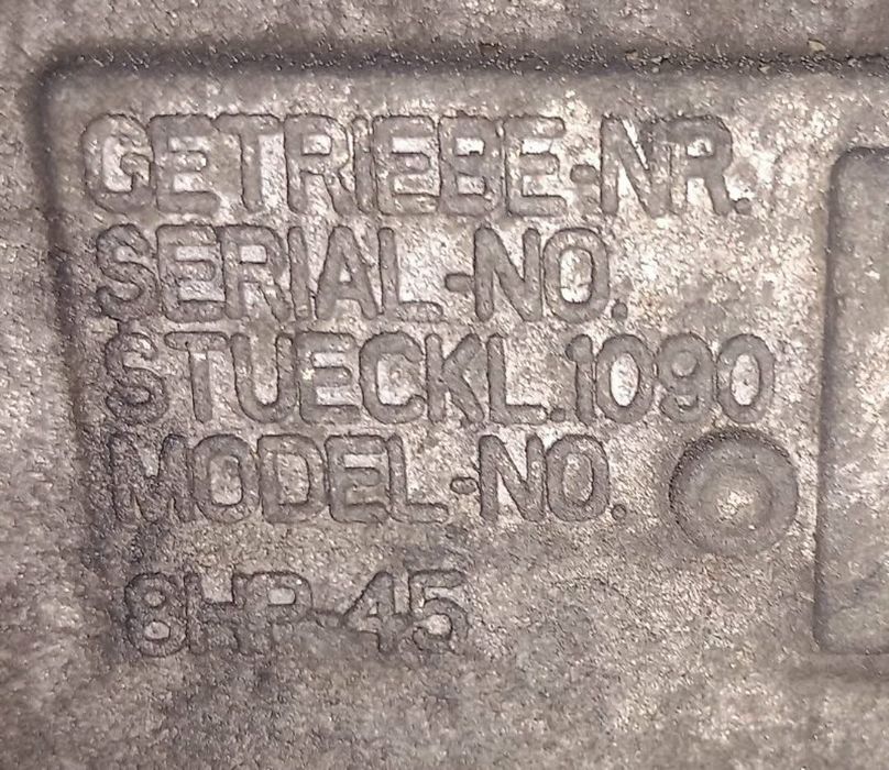 Caixa velocidade Automática BMW 8hp45