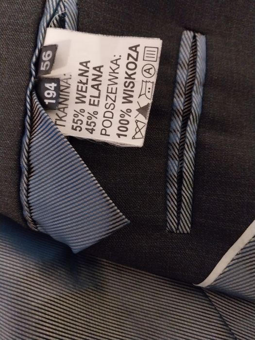 Męski Garnitur XXL/XXXL