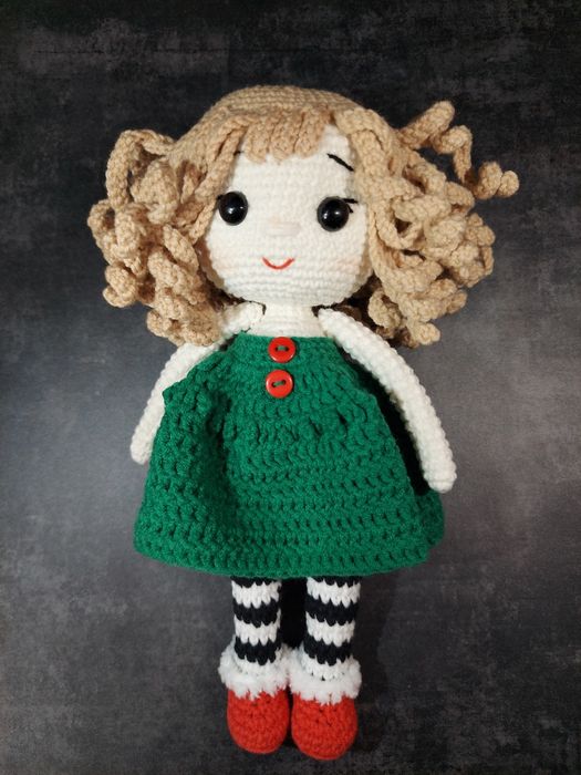 В'язані іграшки ручної роботи