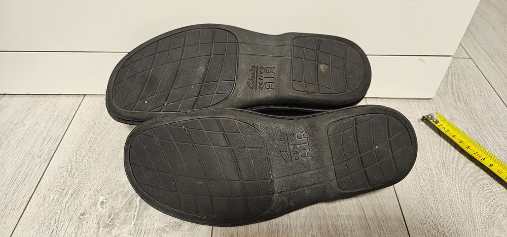 Clarks Active Air półbuty męskie skórzane rozmiar 44 wkładka 28,5cm